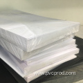Opaque transparent PVC sheet for packaging